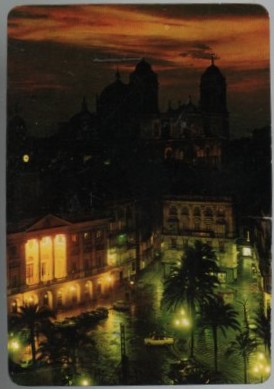 CALENDARIO PLAZA SAN JUAN DE DIOS CÁDIZ AÑO 1970