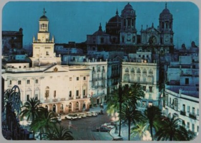 CALENDARIO PLAZA SAN JUAN DE DIOS CÁDIZ AÑO 1986