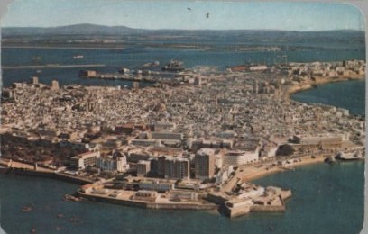 CALENDARIO CÁDIZ A VISTA DE PÁJARO AÑO 1976