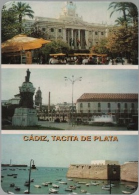 CALENDARIO CÁDIZ TACITA DE PLATA AÑO 2001
