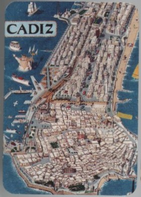 CALENDARIO CÁDIZ ANTIGUO Y EXTRAMUROS AÑO 1993