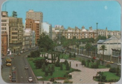 CALENDARIO PASEO CANALEJAS CÁDIZ AÑO 1980