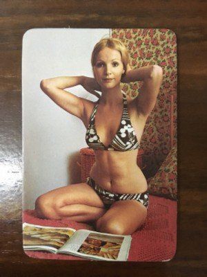 CALENDARIO SEÑORITA AÑO 1974