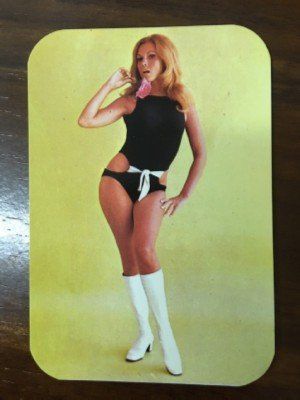 CALENDARIO SEÑORITA AÑO 1974