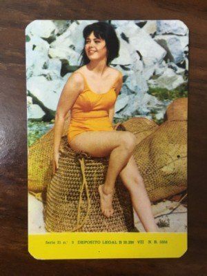 CALENDARIO SEÑORITA AÑO 1971