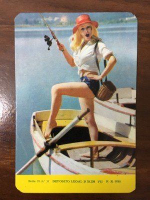 CALENDARIO SEÑORITA AÑO 1971