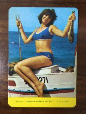 CALENDARIO SEÑORITA AÑO 1971