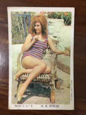 CALENDARIO SEÑORITA AÑO 1970