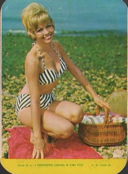 CALENDARIO SEÑORITA. AÑO 1967.