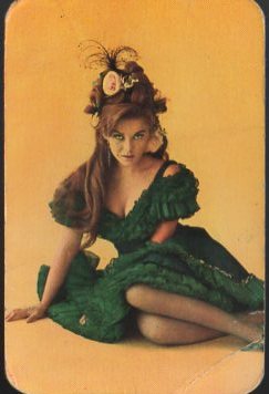 CALENDARIO SEÑORITA. AÑO 1968.