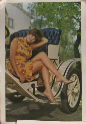 CALENDARIO SEÑORITA. AÑO 1968.