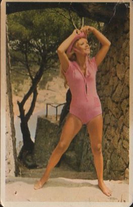 CALENDARIO SEÑORITA. AÑO 1969.