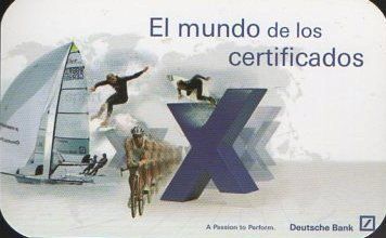 CALENDARIO DEUTSCHE BANK. AÑO 2008.
