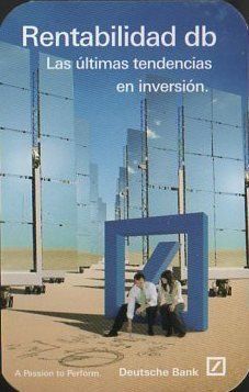 CALENDARIO DEUTSCHE BANK. AÑO 2008.
