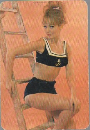 CALENDARIO SEÑORITA AÑO 1970