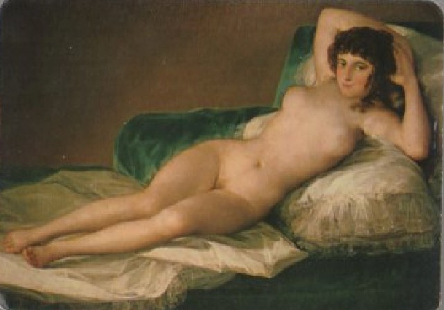 CALENDARIO DE MAJA DESNUDA AÑO 1975