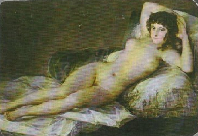 CALENDARIO DE MAJA DESNUDA AÑO 1978