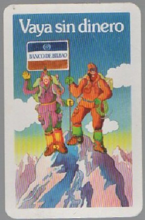 CALENDARIO VAYA SIN DINERO BANCO BILBAO AÑO 1977