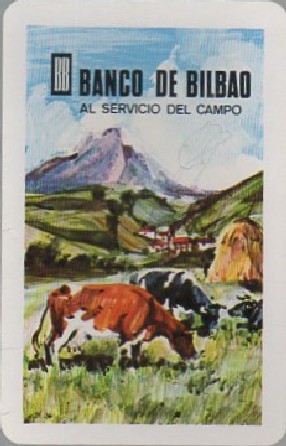 CALENDARIO BANCO DE BILBAO AÑO 1969