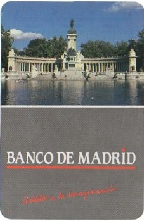 CALENDARIO BANCO DE MADRID AÑO 1991
