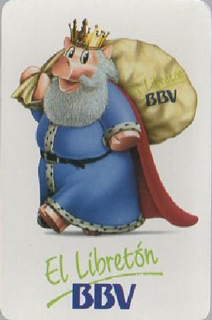 CALENDARIO EL LIBRETÓN BBV AÑO 1996