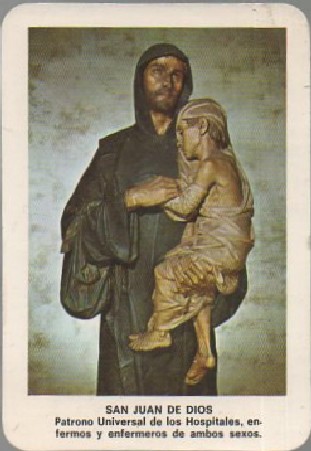 CALENDARIO SAN JUAN DE DIOS AÑO 1983
