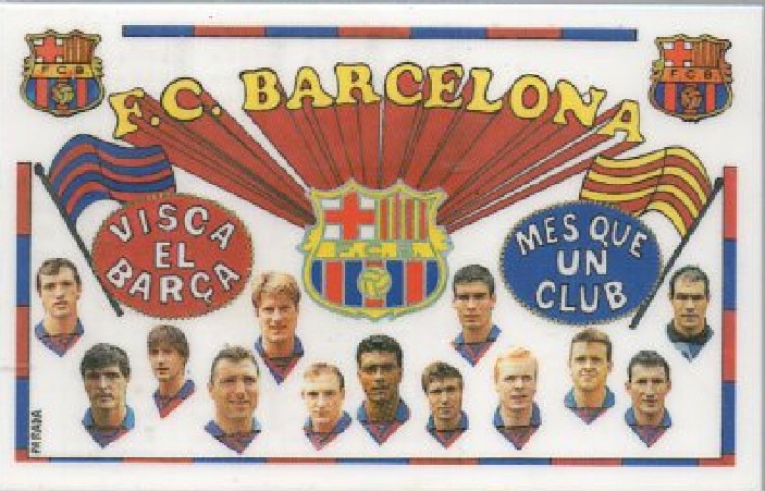 CALENDARIO BARCELONA FC AÑO 1994