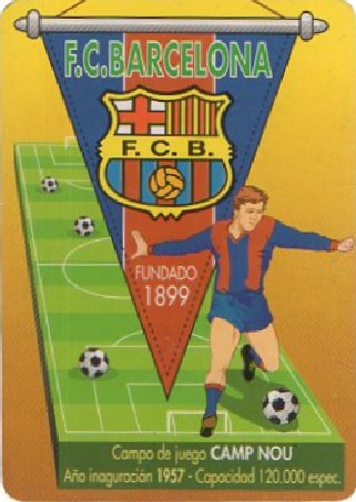 CALENDARIO BARCELONA FC AÑO 1997