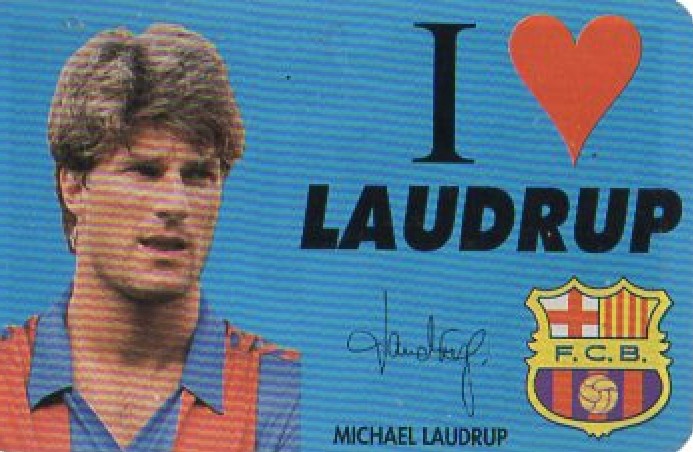 CALENDARIO I LOVE LAUDRUP AÑO 1992