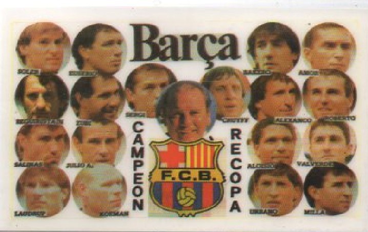 CALENDARIO BARCELONA FC AÑO 1990
