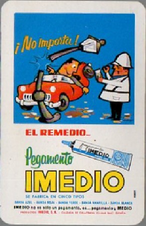 CALENDARIO PEGAMENTO IMEDIO AÑO 1974