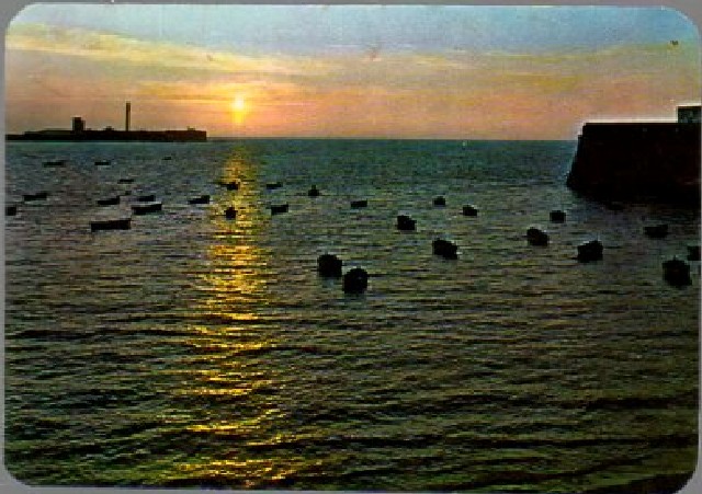 CALENDARIO LA CALETA CÁDIZ AÑO 1986