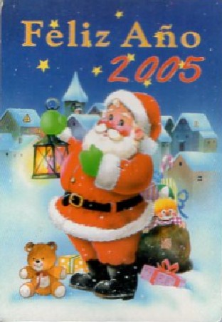 CALENDARIO FELIZ AÑO 2005 AÑO 2005