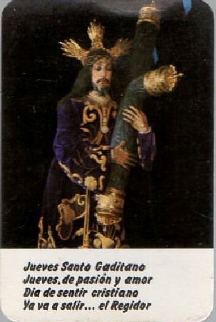CALENDARIO NAZARENO DE CÁDIZ AÑO 1980