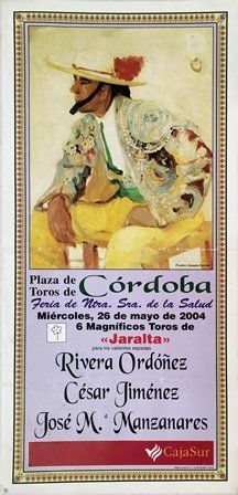 CARTEL PLAZA DE TOROS DE CORDOBA FERIA NTRA. SRA. DE LA SALUD 2004