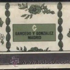 CAJA DE CERILLA GANCEDO Y GONZALEZ-MADRID PEDIDO MINIMO 5€