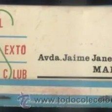 CAJA DE CERILLA EL SEXTO CLUB PEDIDO MINIMO 5€