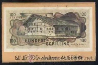 CAJA DE CERILLA 100 CHELINES AUSTRIA PEDIDO MINIMO 5€