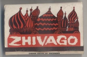 CAJA DE CERILLA NIGHT CLUB ZHIVAGO PEDIDO MINIMO 5€