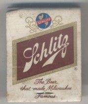CAJA DE CERILLA SCHLITZ  PEDIDO MINIMO 5€