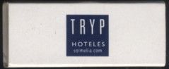 CAJA DE CERILLA TRYP HOTELES PEDIDO MINIMO 5€