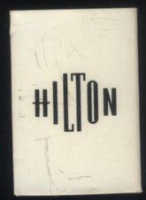 CAJA DE CERILLA HILTON PEDIDO MINIMO 5€