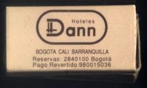 CAJA DE CERILLA HOTELES DANN PEDIDO MINIMO 5€