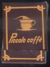 CAJA DE CERILLA PICCOLO CAFFE PEDIDO MINIMO 5€