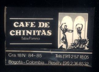 CAJA DE CERILLA CAFÉ DE CHINITAS  PEDIDO MINIMO 5€