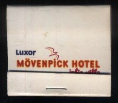 CAJA DE CERILLA  LUXOR MOVENPICK HOTEL PEDIDO MINIMO 5€