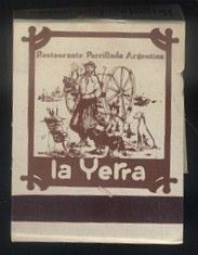 CAJA DE CERILLA LA YERRA  PEDIDO MINIMO 5€