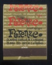 CAJA DE CERILLA CORBATAS FIRENZE  PEDIDO MINIMO 5€