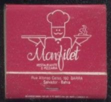 CAJA DE CERILLA  RESTAURANTE MONFILET  PEDIDO MINIMO 5€