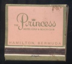 CAJA DE CERILLA  THE PRINCESS HOTEL GOLF  PEDIDO MINIMO 5€